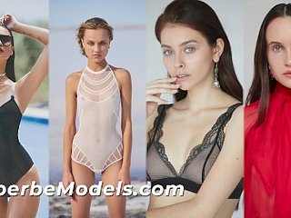 Superbe-modellen - Perfecte modellen Compilatie Deel 1! Fierce meisjes laten zien fore hun X lichamen with respect to undergarments en naakt