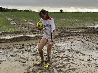 Drenched Football Practise able-bodied threw absent my shorts and boxer shorts (WAM)